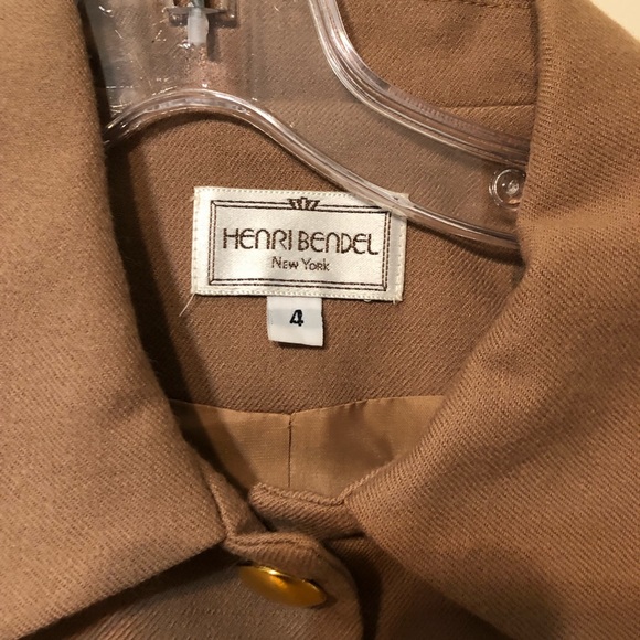 Henri Bendel wool jacket.